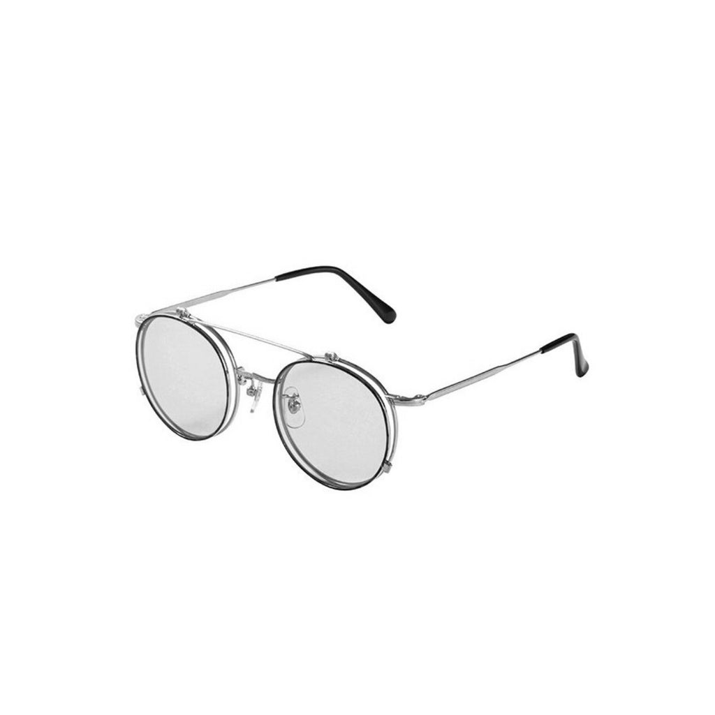 FLIP UP TYPE CIRCLE METAL GLASSES ＜EXCLUSIVE＞ – CALEE ONLINE STORE