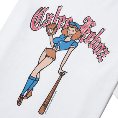 CALEE × KEBOZ PINUP GIRL S/S TEE