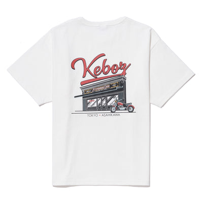 CALEE × KEBOZ STORE LOGO S/S TEE