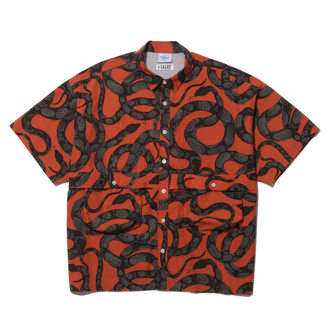 CALEE KEBOZ ケボズ BASEBALL SHIRT 黒L