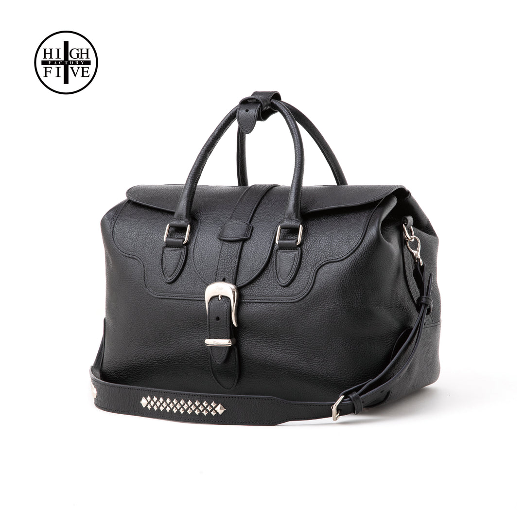 CALEE×HIGH FIVE FACTORY ボストンバッグ　牛革　スタッズ HIGH FIVE FACTORY LEATHER BOSTON BAG – CALEE ONLINE STORE