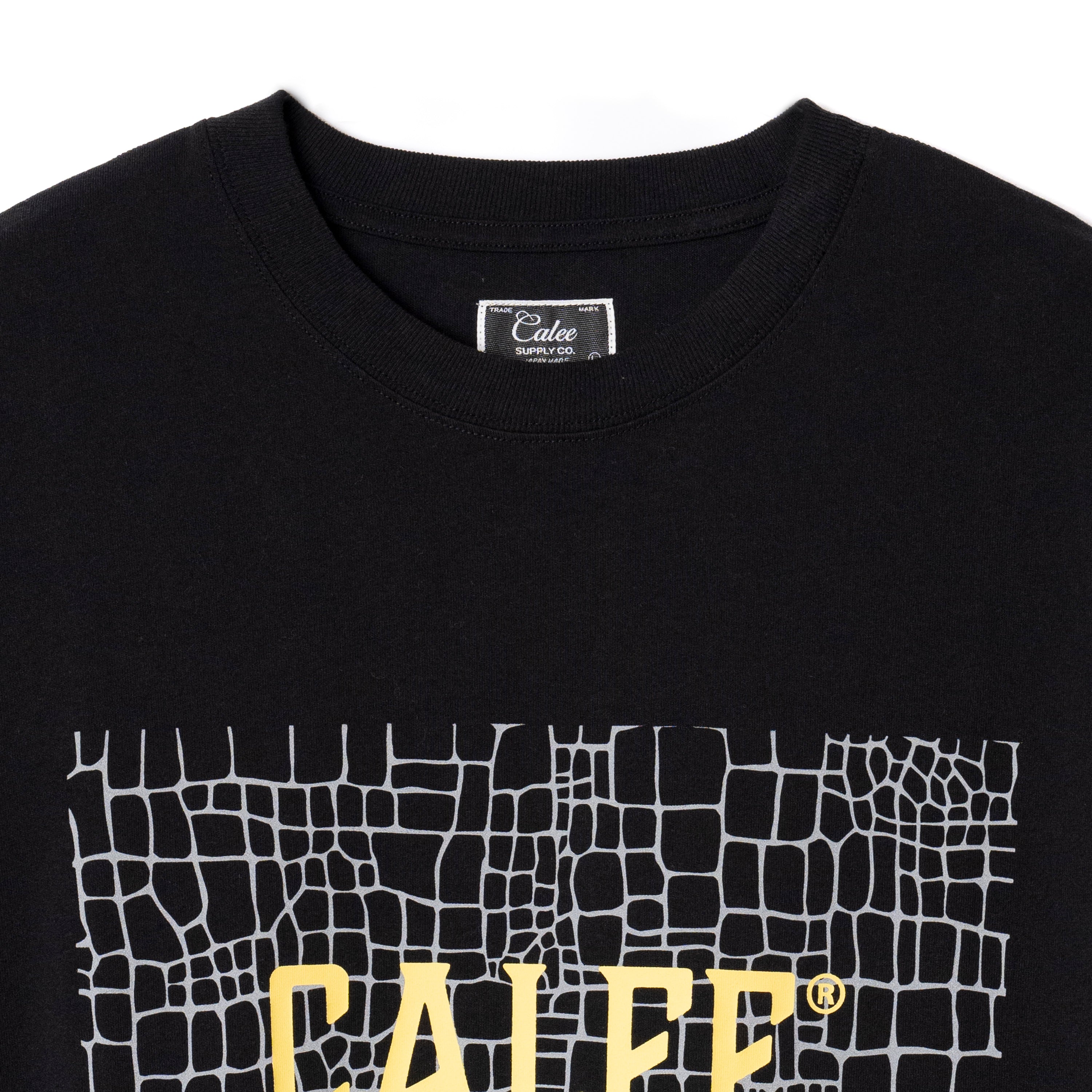 【新品】☆CALEE×OVERLAND：リフレクター　スパイダーウェブ　Tシャツ OVERLAND REFLECTOR SPIDER WEB BOX LOGO TEE – CALEE ONLINE STORE