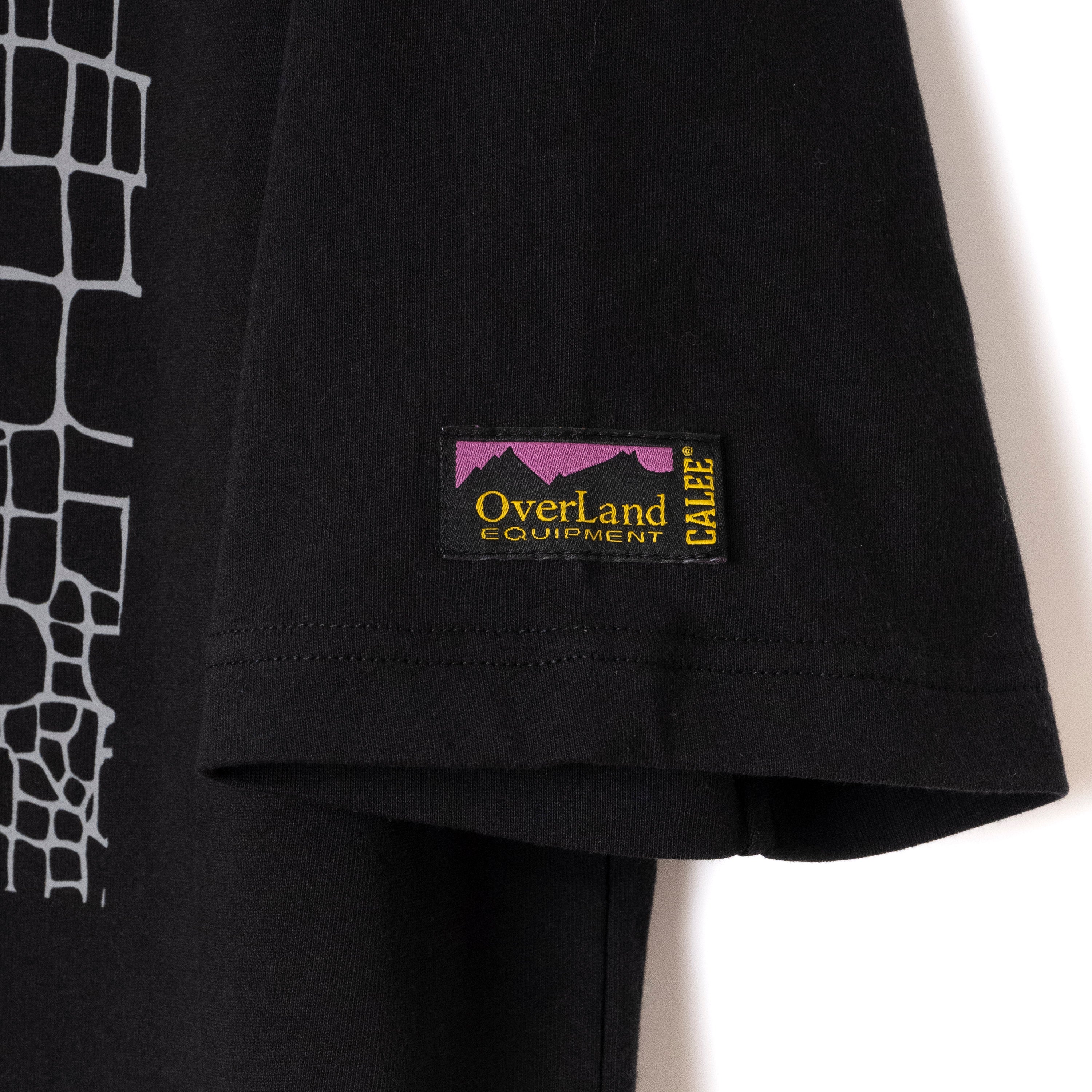 【新品】☆CALEE×OVERLAND：リフレクター　スパイダーウェブ　Tシャツ OVERLAND REFLECTOR SPIDER WEB BOX LOGO TEE – CALEE ONLINE STORE