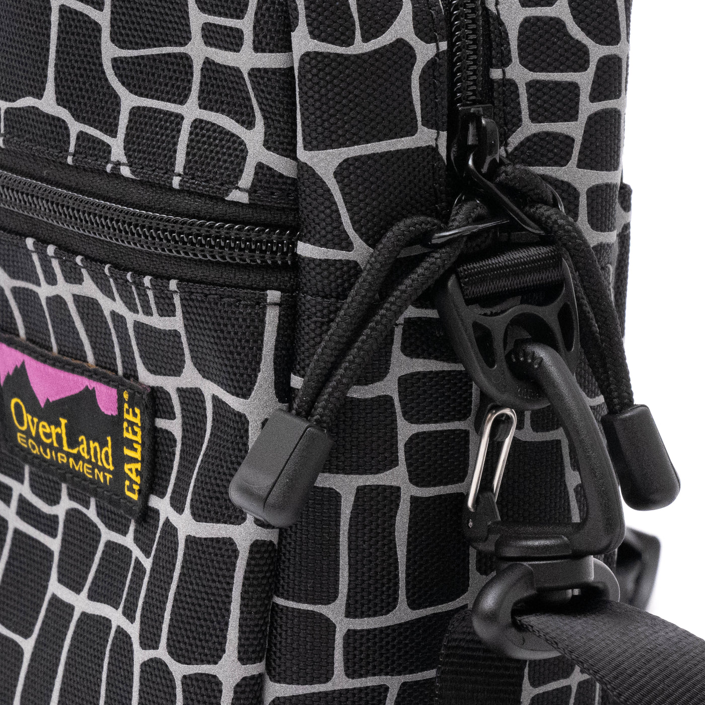 ×OVERLAND REFLECTOR SPIDER WEB POUCH BAG