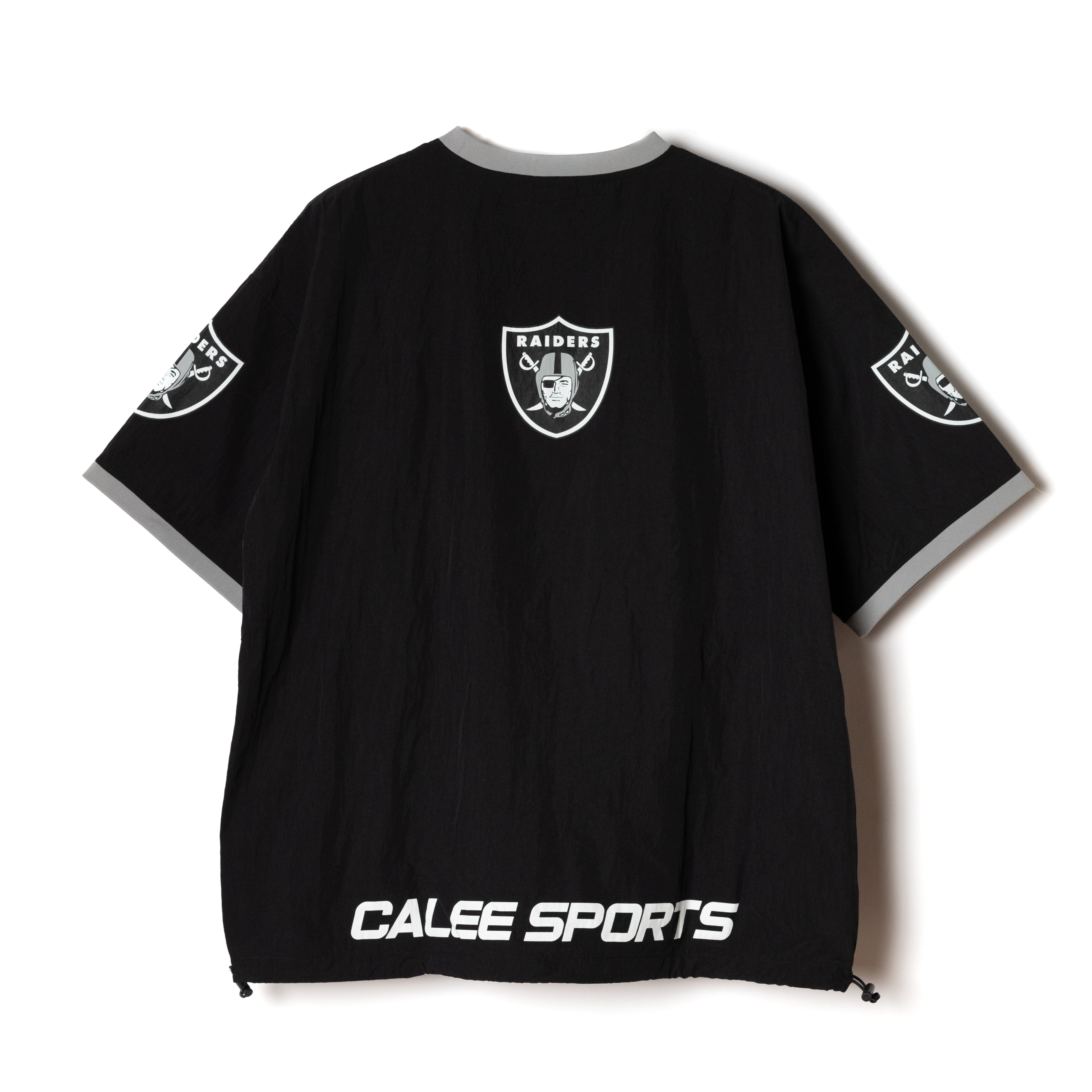 Yze 　　　NFL レイダースラスベガス メッシュゲームシャツ 348【美品】NFL ラスベガス・レイダース メッシュシャツ ゲーム