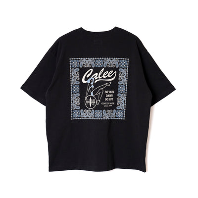 × HIGH FIVE FACTORY CAL RETRO GIRL BANDANNA TEE