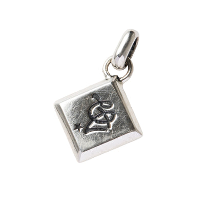 CAL LOGO DIAMOND CUT PENDANT TOP