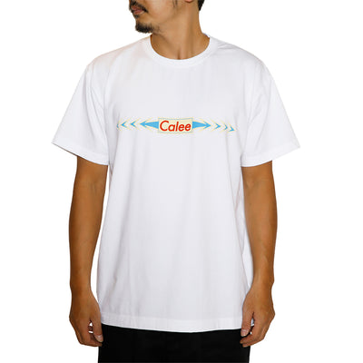 STRETCH CALEE ARROW LOGO TEE