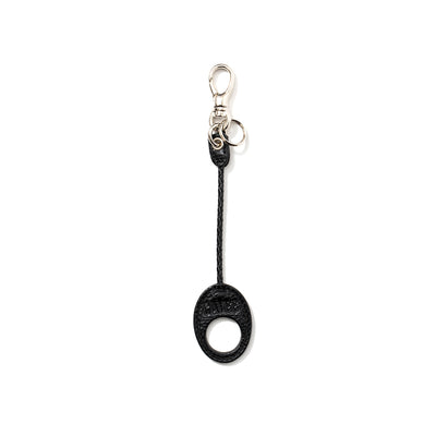 STUDS & EMBOSSING ASSORT LEATHER KEY RING ＜TYPE D＞