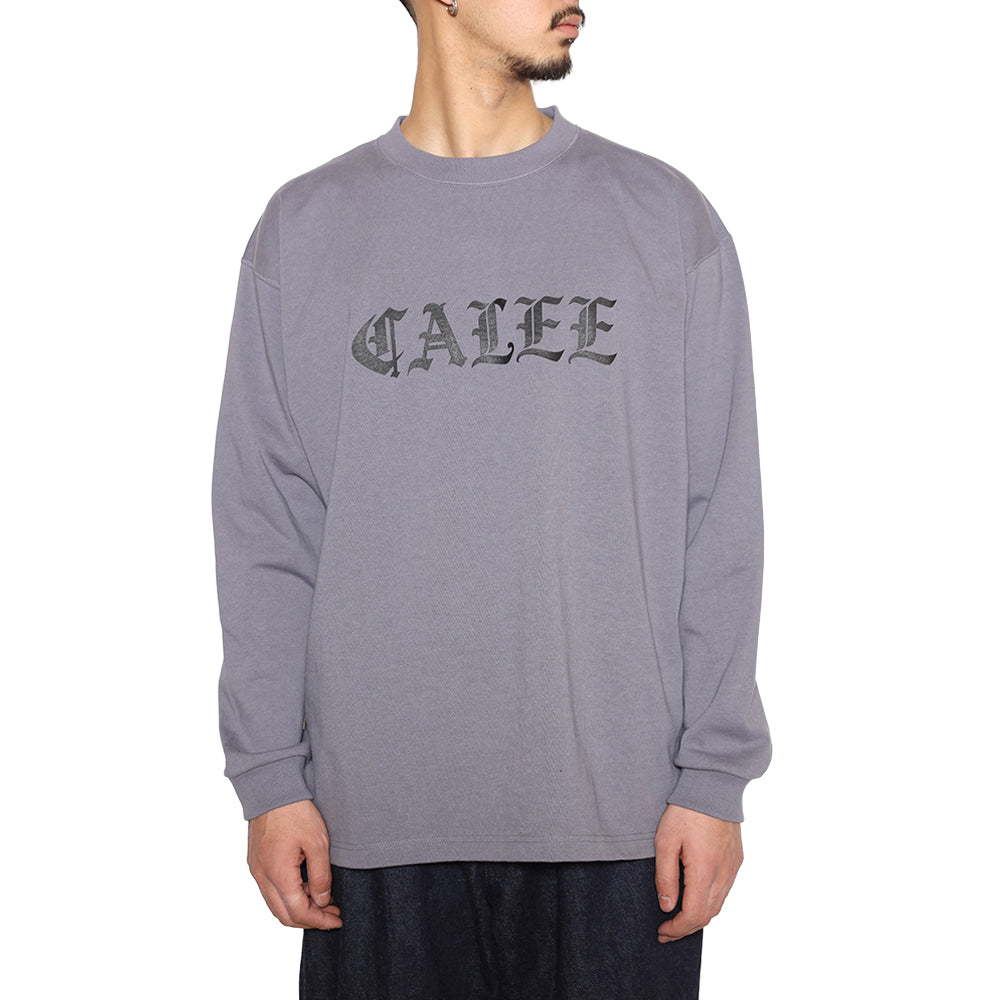 O/E LOGO HEAVY WEIGHT L/S TEE