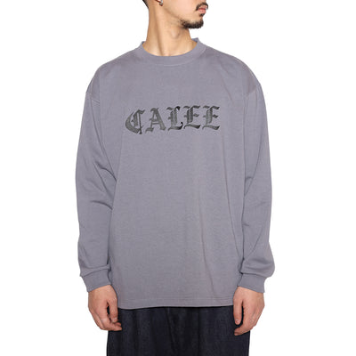 O/E LOGO HEAVY WEIGHT L/S TEE