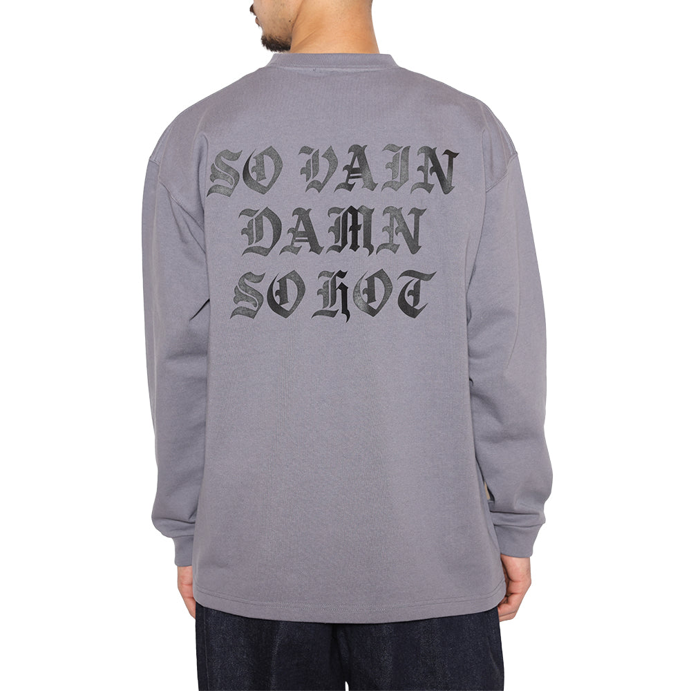 O/E LOGO HEAVY WEIGHT L/S TEE