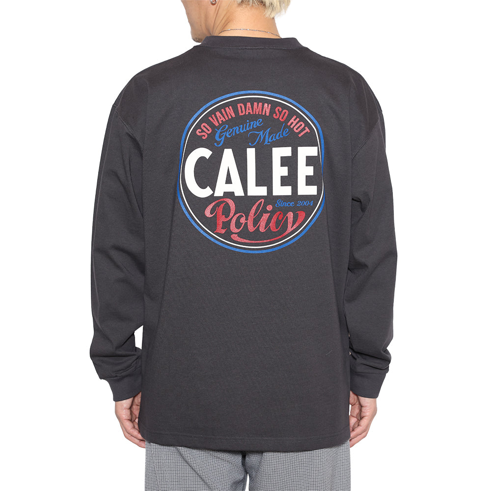 VINTAGE TYPE CIRCLE LOGO L/S TEE