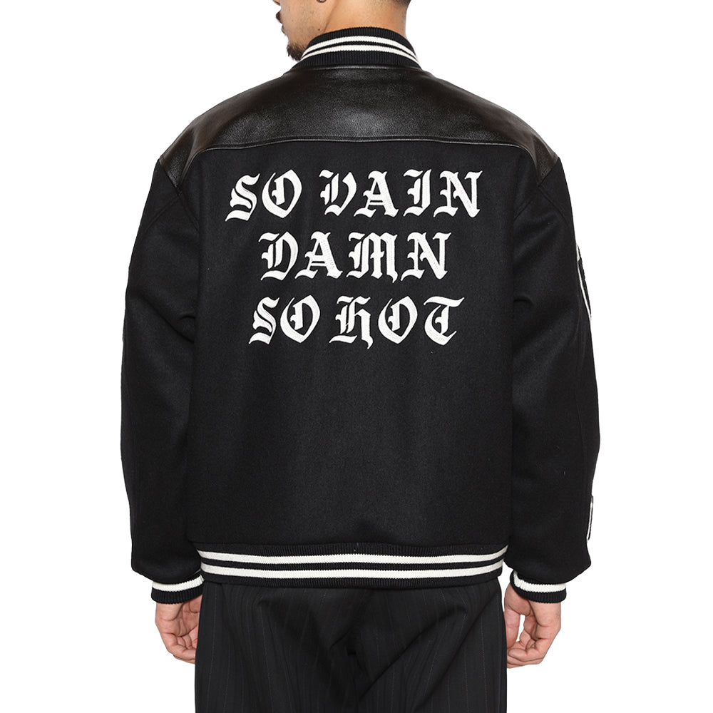 WOOL MELTON STADIUM JUMPER ＜S.V.D.S.H＞
