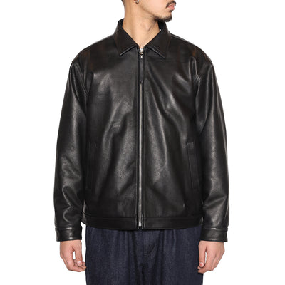 LEATHER SWINGTOP ＜WITH PYTHON LEATHER＞
