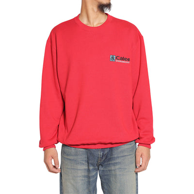 CAL NT LOGO CREW NECK SW ＜NATURALLY PAINT DESIGN＞