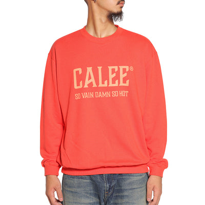 CALEE NATIONAL LOGO CREW NECK SW