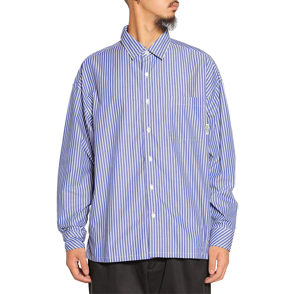 トップス CALEE STRIPE BOX L/S SH [CL-25SS009] STRIPE BOX L/S SH – CALEE ONLINE STORE