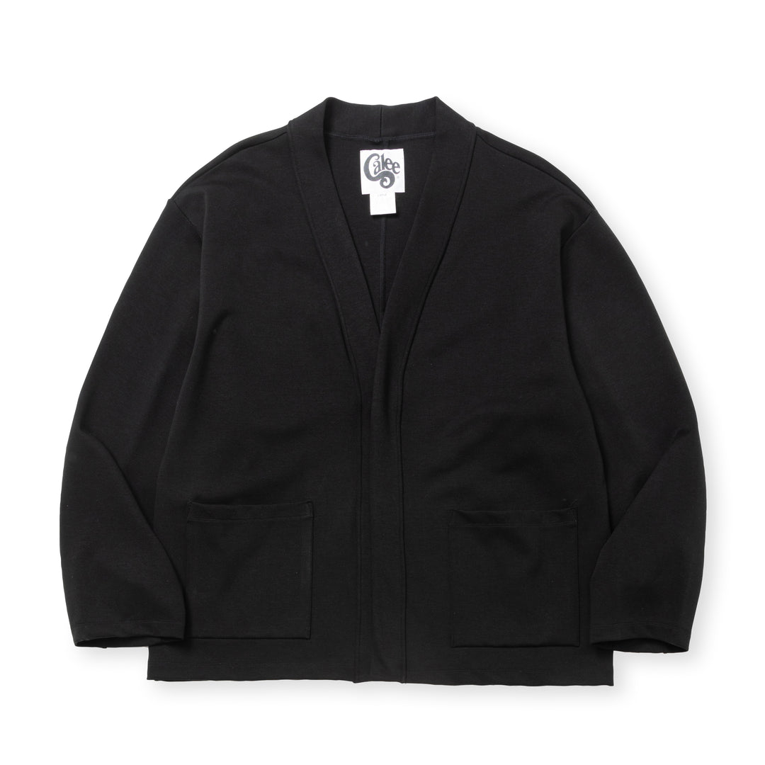 CALEE Logo embroidery fleece groves キャリー CALEE Ombre Check Shirt with Logo Embroidery, Red