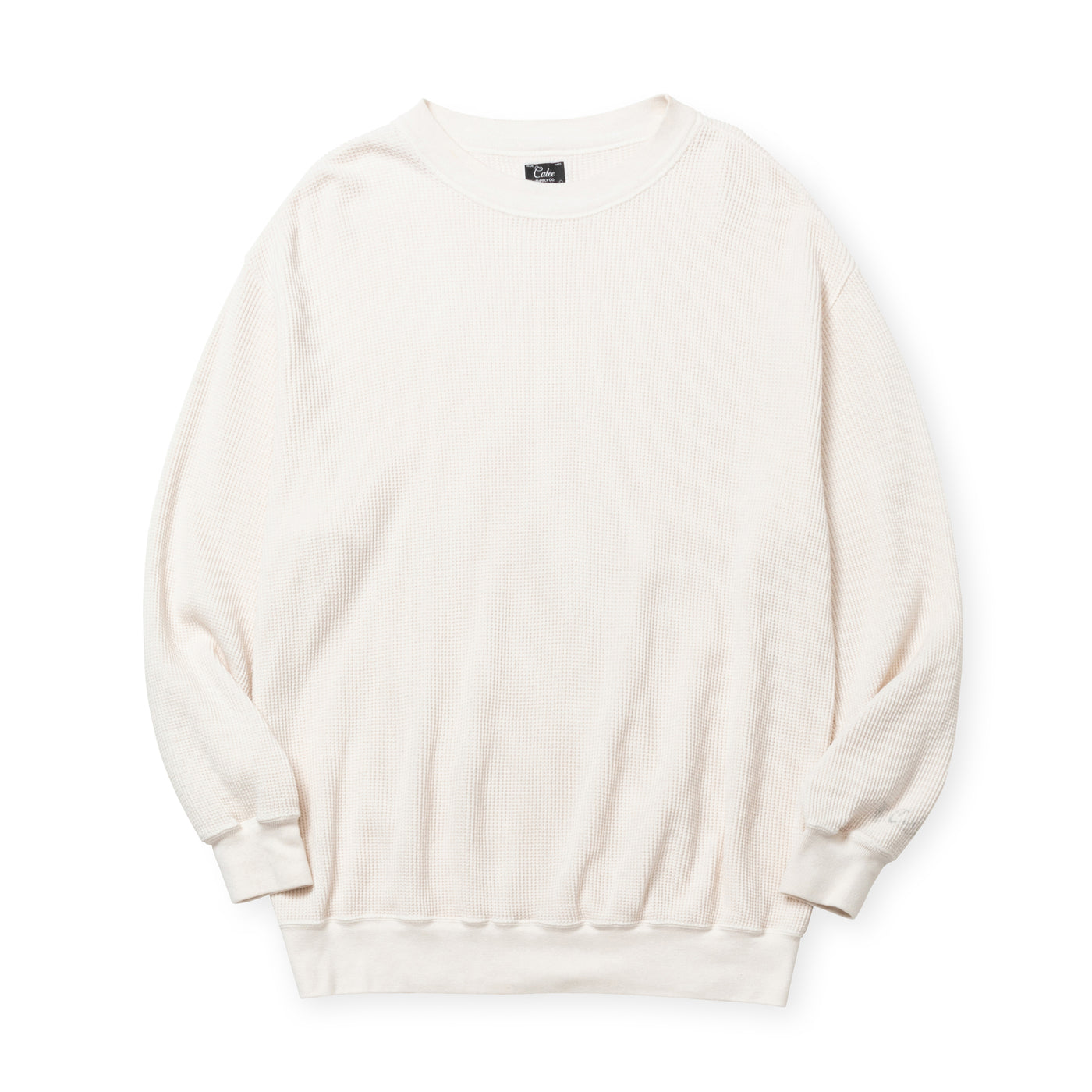 40'S WAFFLE MOCK NECK L/S SH