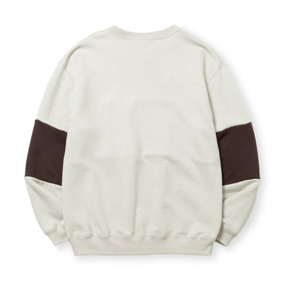 BICOLOR CREW NECK SW