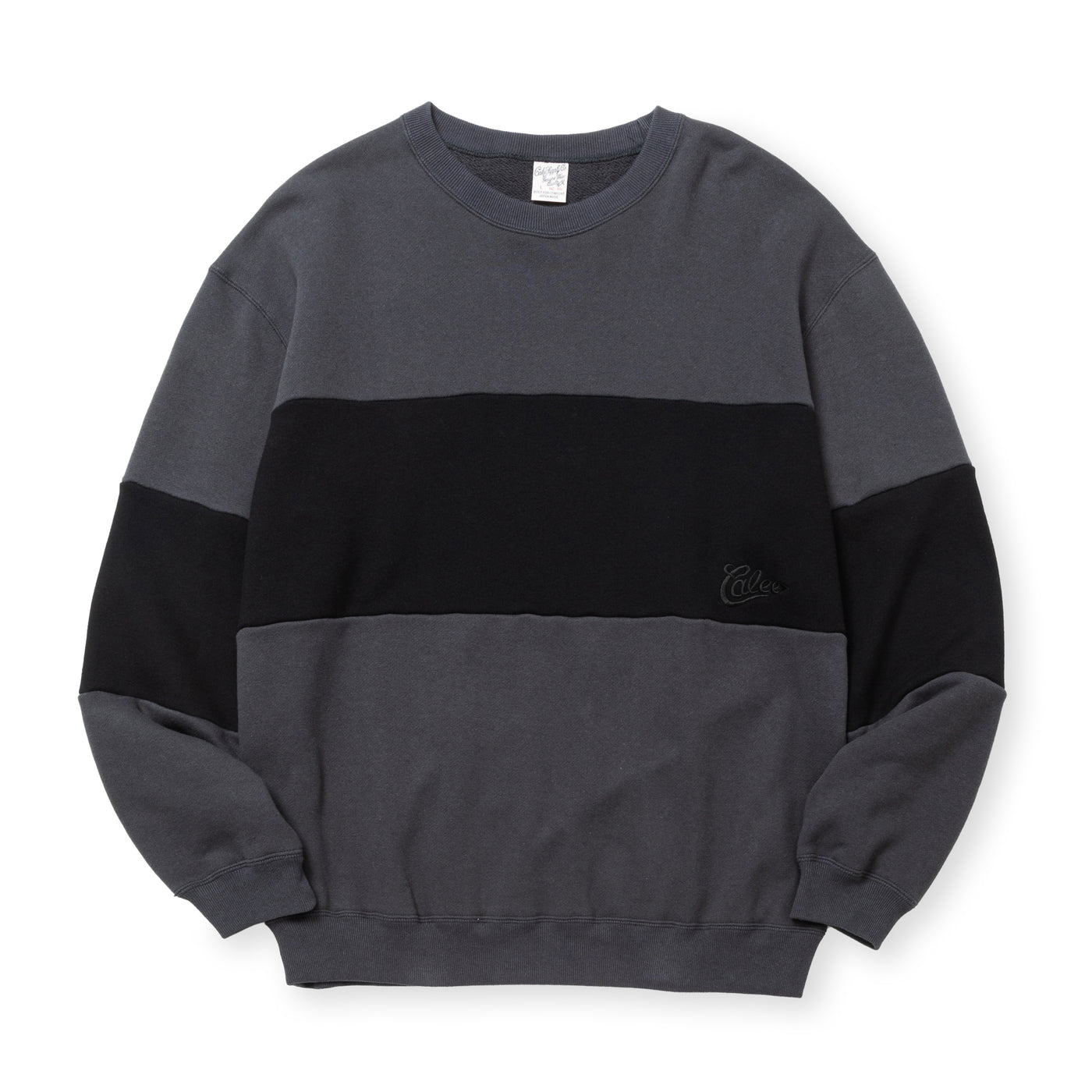 BICOLOR CREW NECK SW