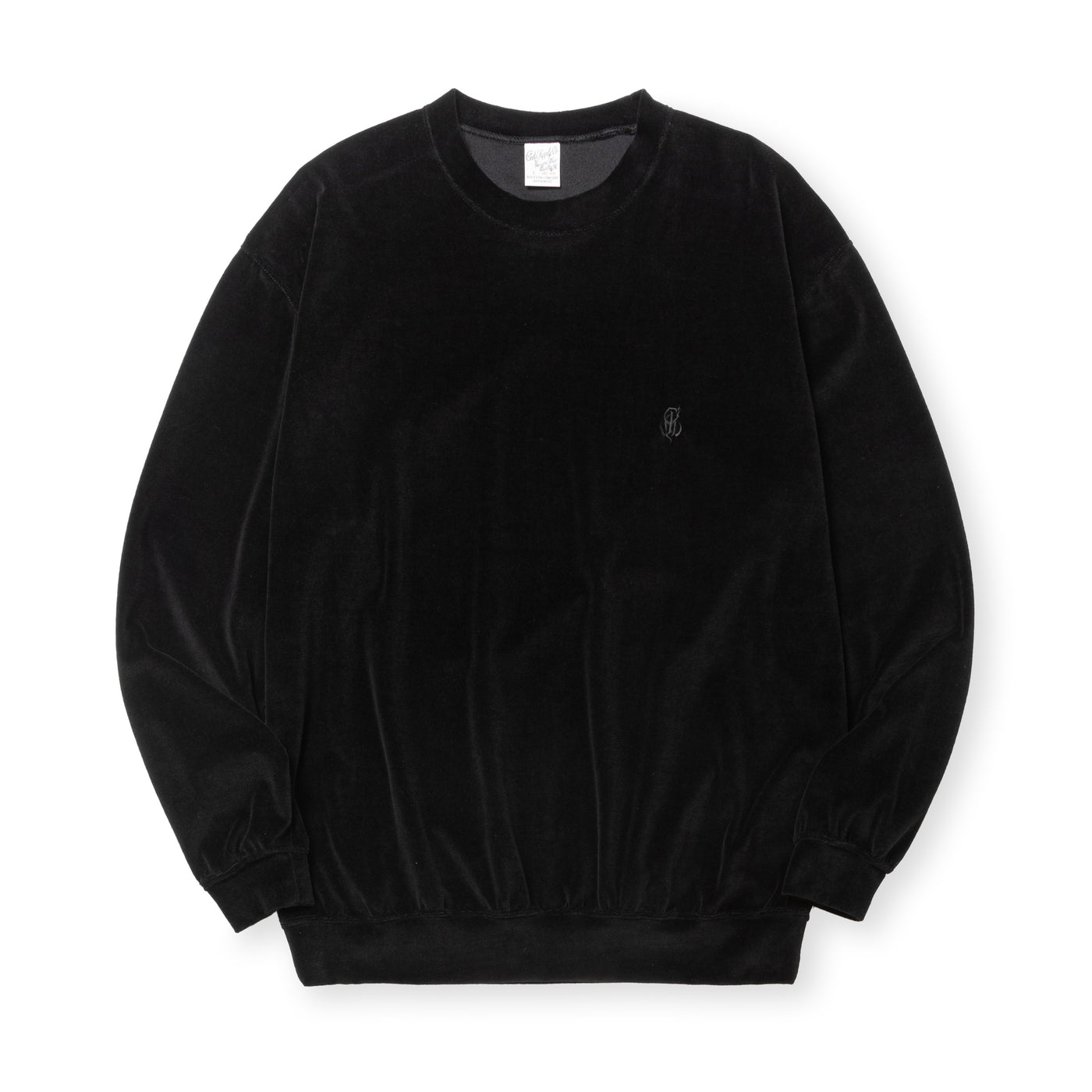 VELOUR CREW NECK SH