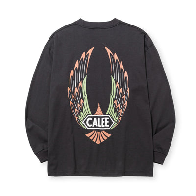 VINTAGE TYPE WING LOGO L/S TEE ＜NATURALLY PAINT DESIGN＞