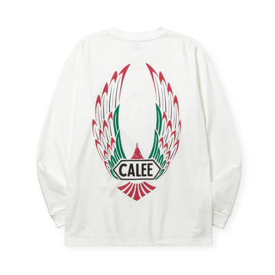 VINTAGE TYPE WING LOGO L/S TEE ＜NATURALLY PAINT DESIGN＞