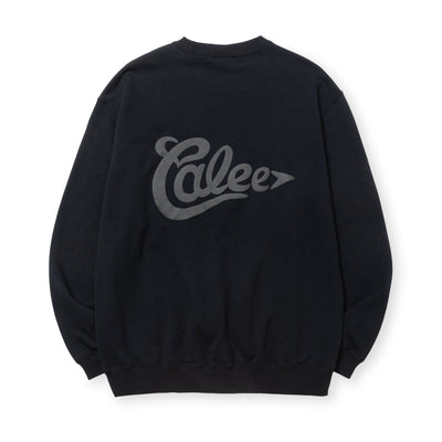 CALEE FOAMING LOGO CREW NECK SW