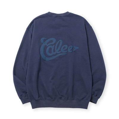 CALEE FOAMING LOGO CREW NECK SW