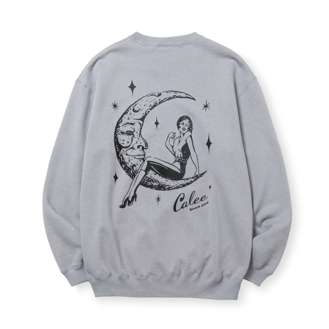 トップス CALEE SYNDICATE RETRO GIRL CREW NECK SW SYNDICATE RETRO GIRL CREW NECK SW ＜NATURALLY PAINT DESIGN
