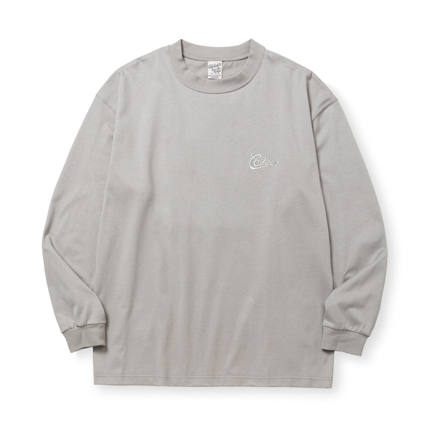 CALEE LOGO DROP L/S TEE