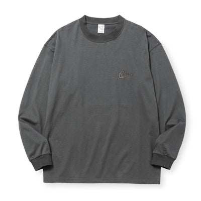 CALEE LOGO DROP L/S TEE