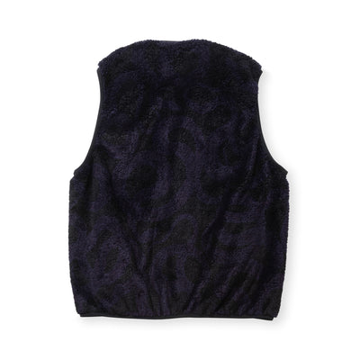 NYLON RIP FLEECE WAIST COAT ＜SNAKE PATTERN＞