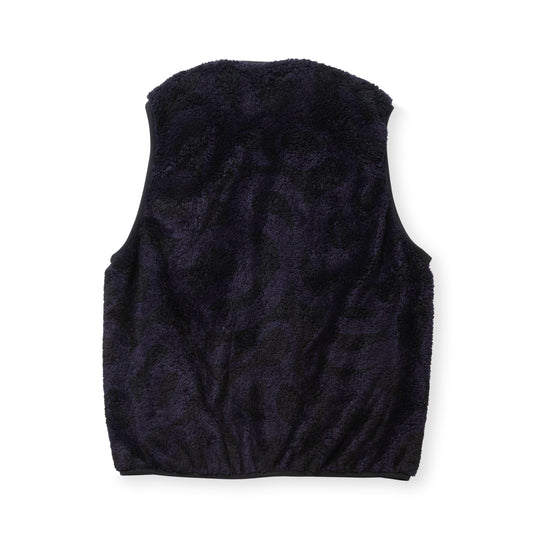 NYLON RIP FLEECE WAIST COAT ＜SNAKE PATTERN＞ – CALEE ONLINE STORE