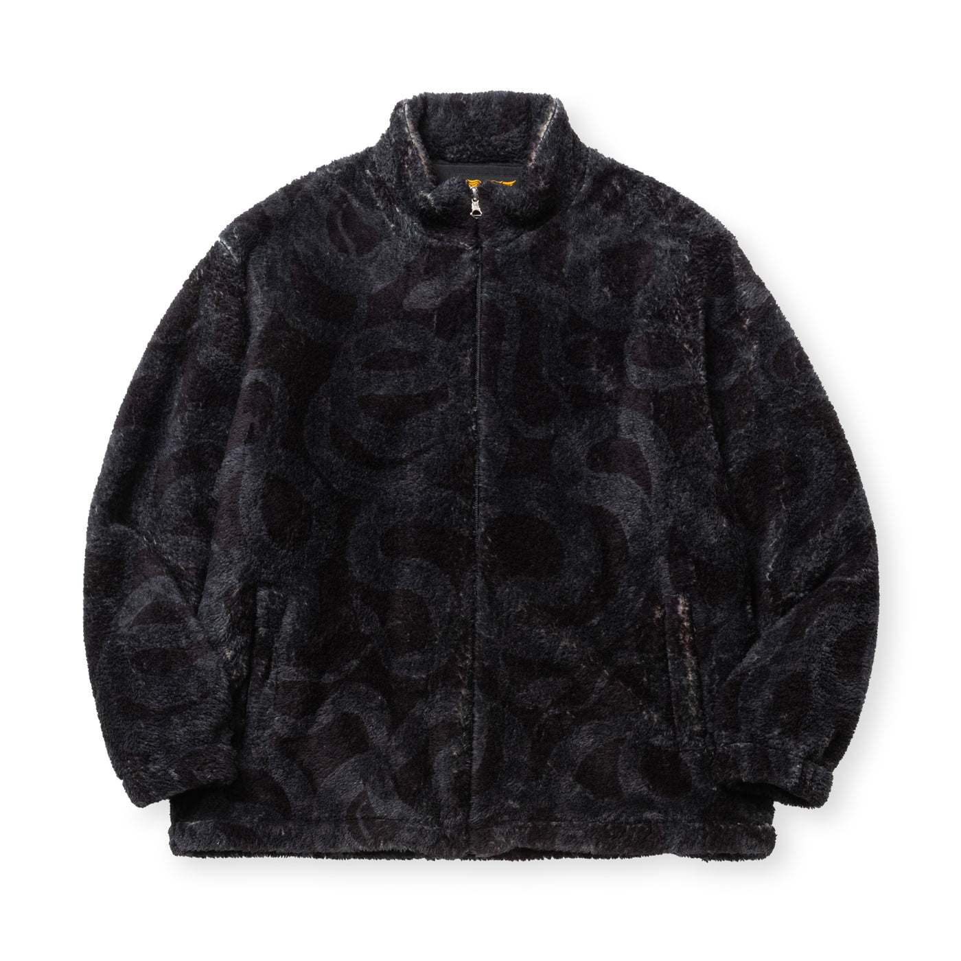 NYLON RIP FLEECE TRACK TYPE JACKET ＜SNAKE PATTERN＞