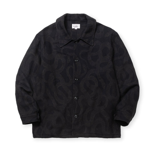 N*o様 calee スネークジャケット JACQUARD SHIRT JACKET ＜SNAKE PATTERN＞ – CALEE ONLINE STORE