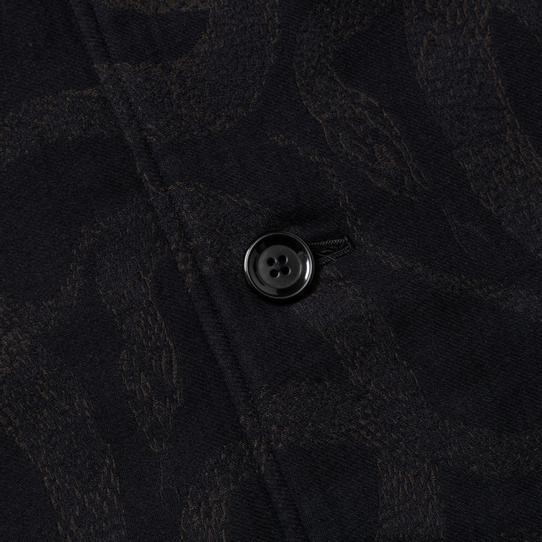 JACQUARD HALF COAT ＜SNAKE PATTERN＞ – CALEE ONLINE STORE