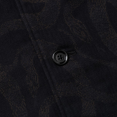 JACQUARD HALF COAT ＜SNAKE PATTERN＞