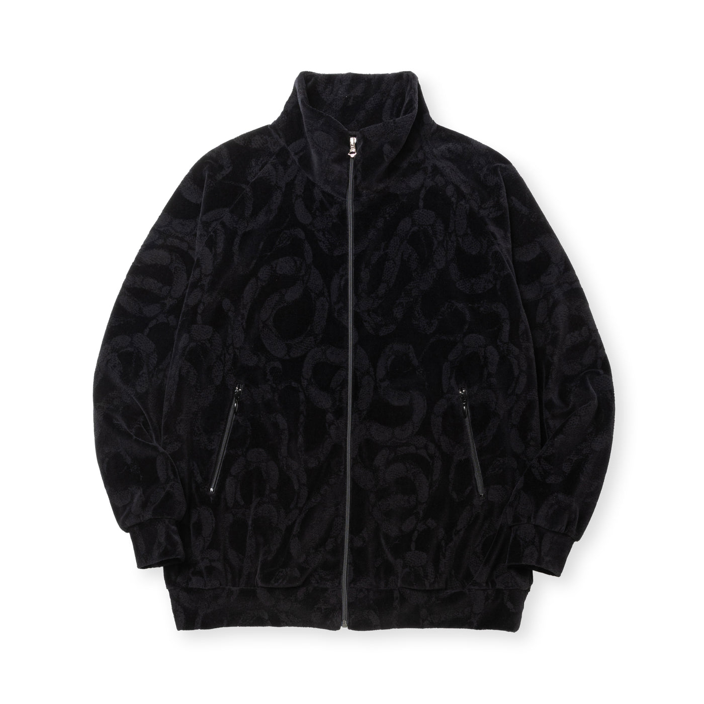 JQ VELOUR TRACK TYPE JACKET ＜SNAKE PATTERN＞