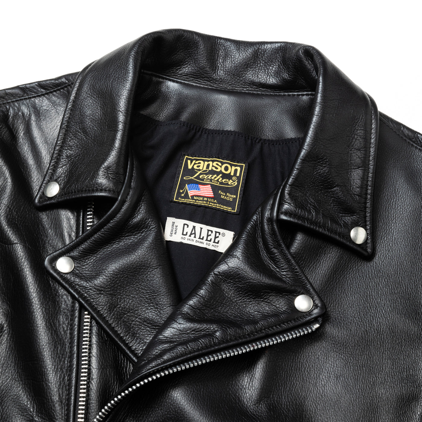 × VANSON LEATHER®︎ OVER SIZE DOUBLE RAIDERS JACKET