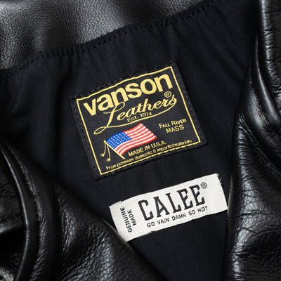 × VANSON LEATHER®︎ OVER SIZE DOUBLE RAIDERS JACKET