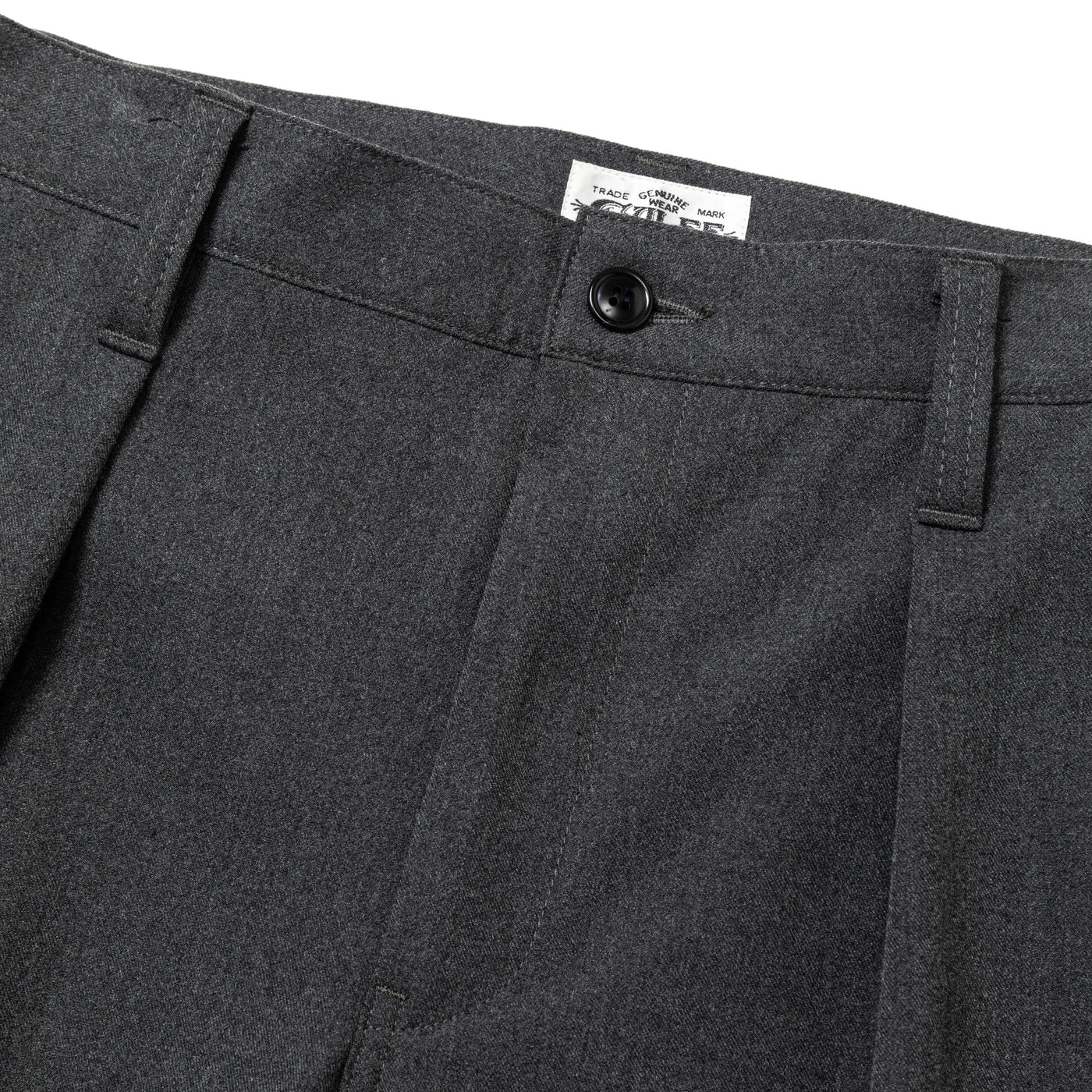 THERMOLITE TWILL TUCK WIDE SLACKS