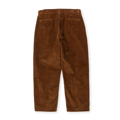 8w COURDUROY TUCK WIDE SLACKS