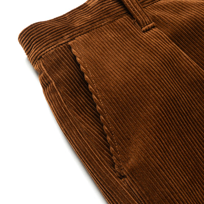 8w COURDUROY TUCK WIDE SLACKS