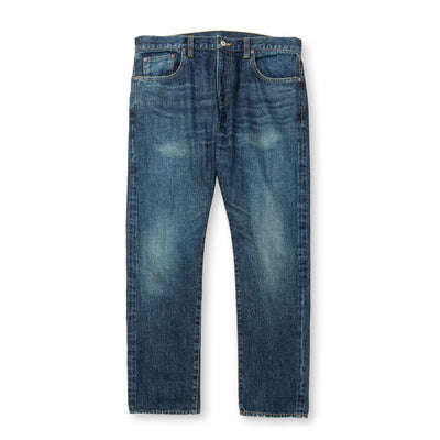 VINTAGE REPRODUCT TAPERED DENIM PANTS ＜USED＞