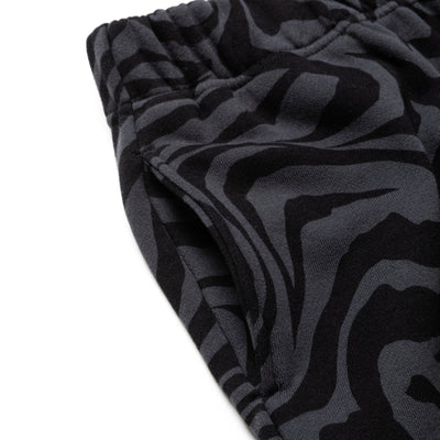 ZEBRA PATTERN SWEAT RELAX PANTS