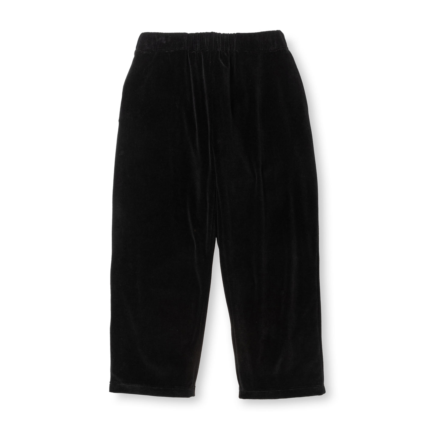 PILE JERSEY WIDE RELAX PANTS