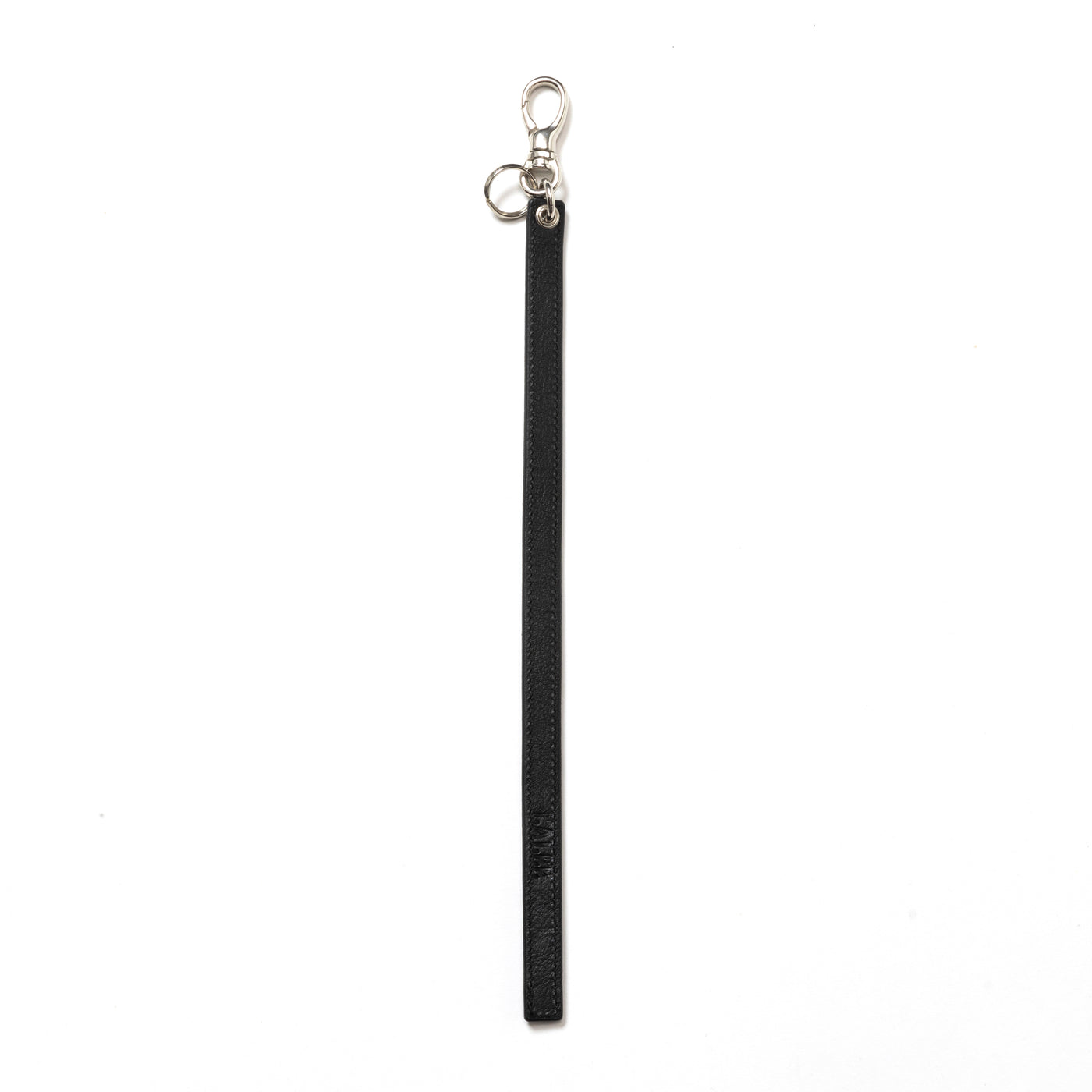 STUDS LEATHER LONG KEY RING